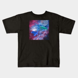 Space Turtles Kids T-Shirt